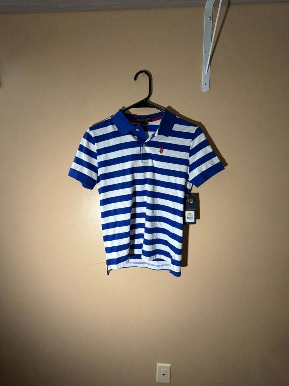 Brand New With Tags U.S. Polo Assn. Boys Stripe Polo Shirt
